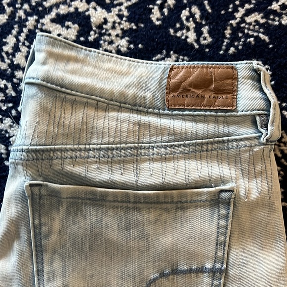American Eagle 360 Next Level Stretch Acid Wash Jeggins - Picture 8 of 11